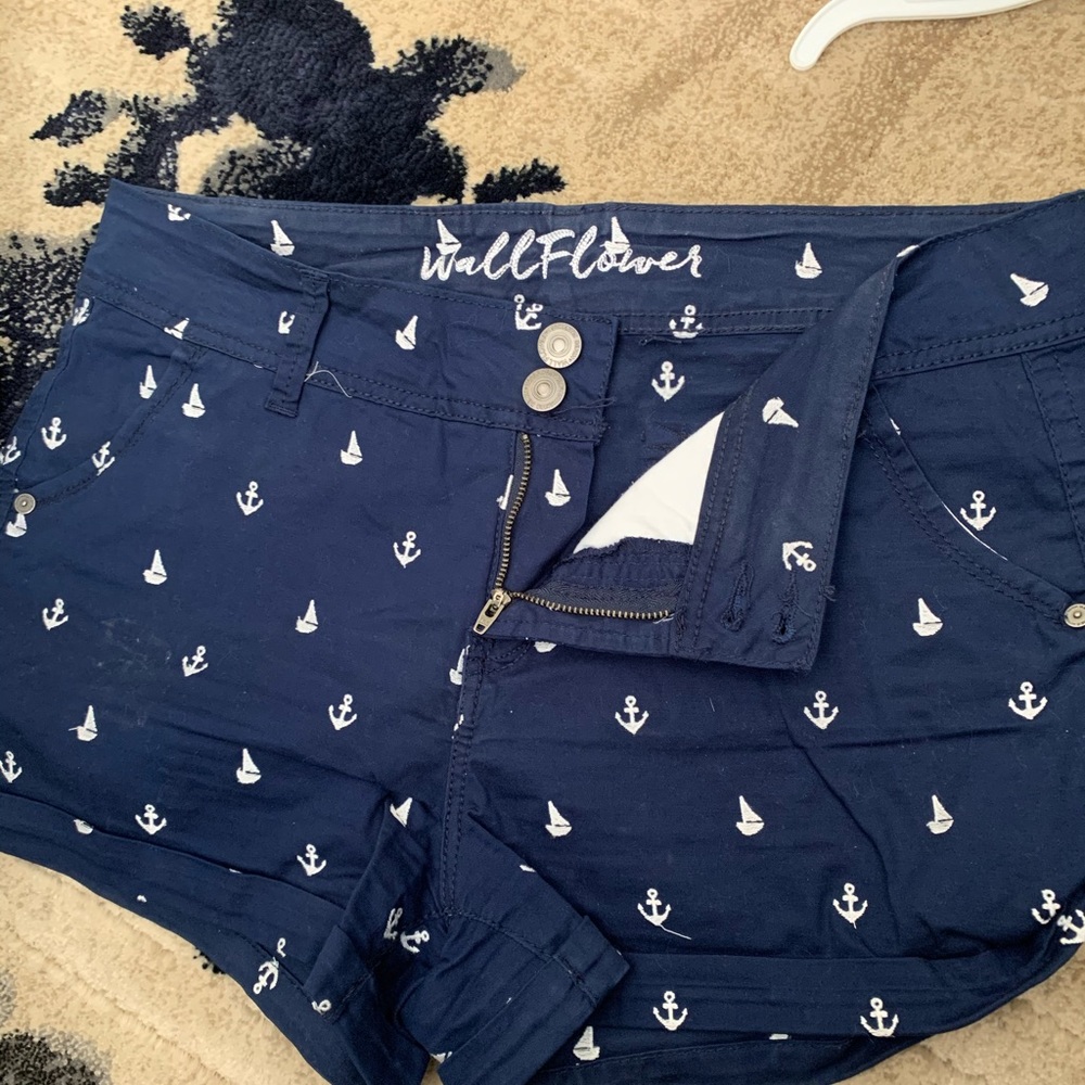 Navy Boat Shorts